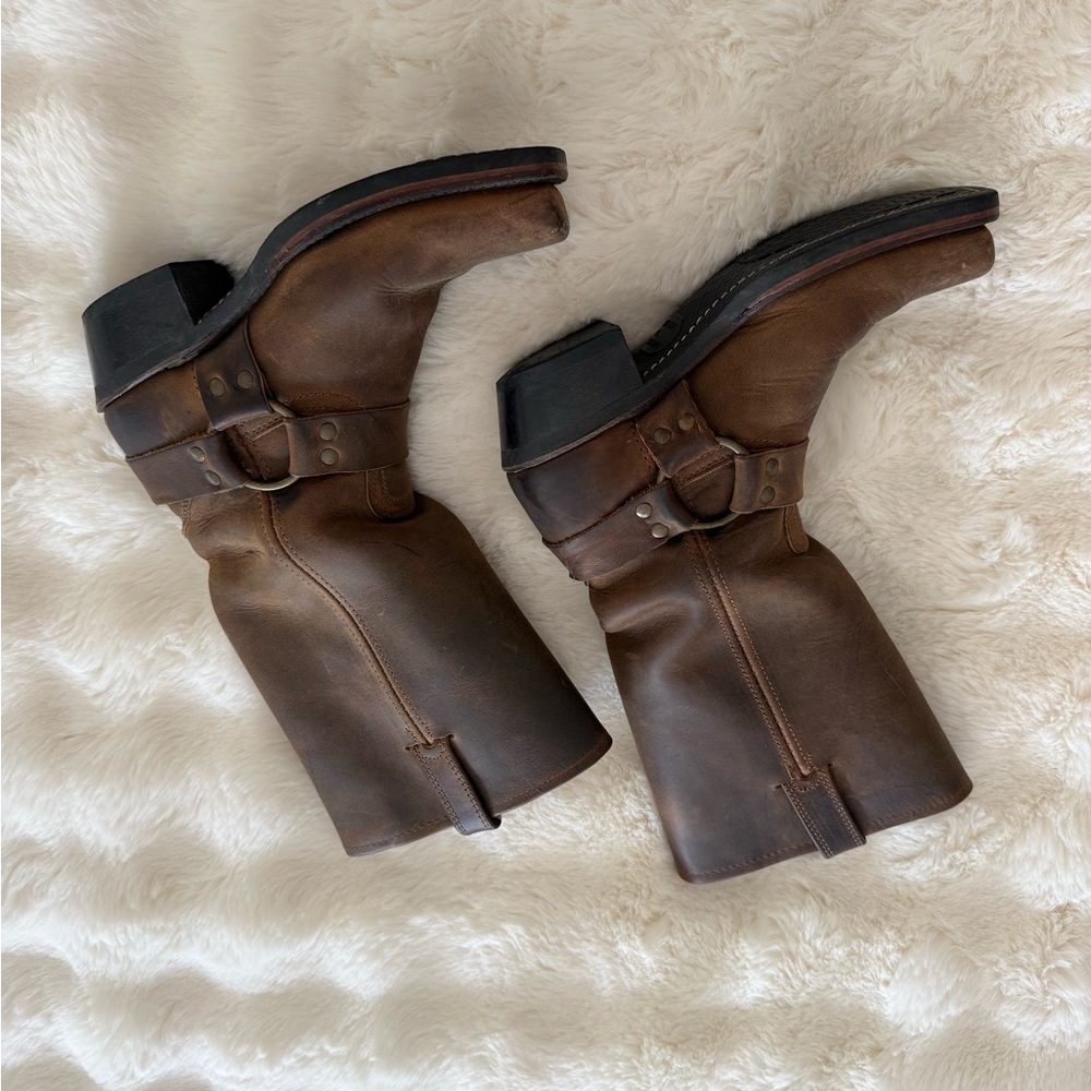 Frye Brown Leather Boots